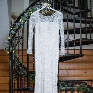 Beautiful Beaded Wedding Gown